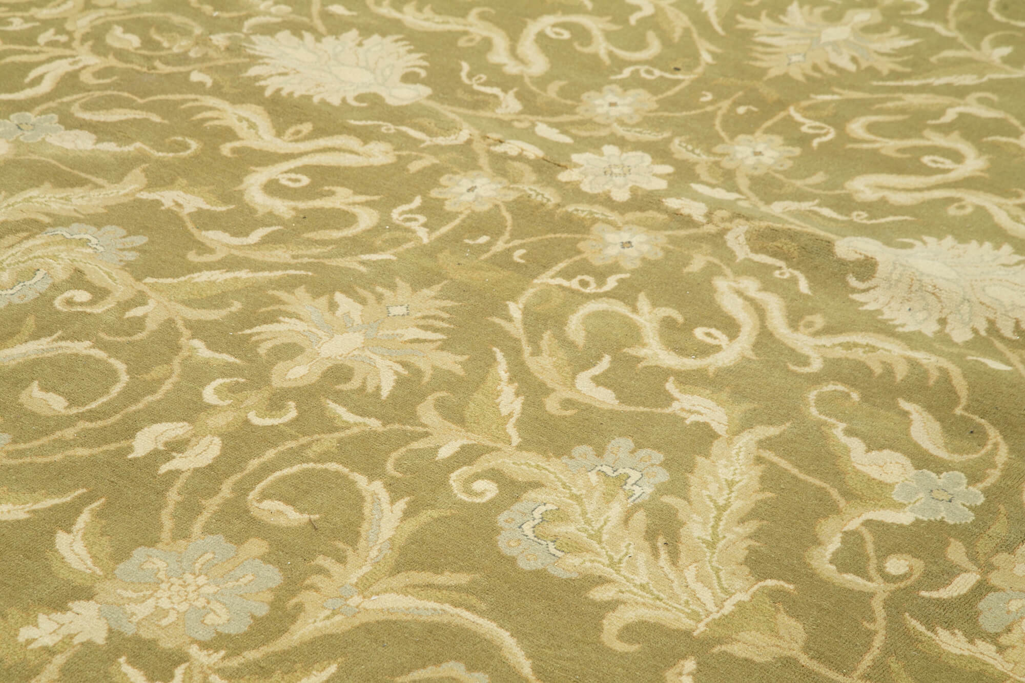 12x16 Beige Oushak Rug - 35921