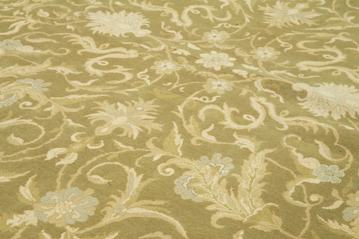 12x16 Beige Oushak Rug - 35921