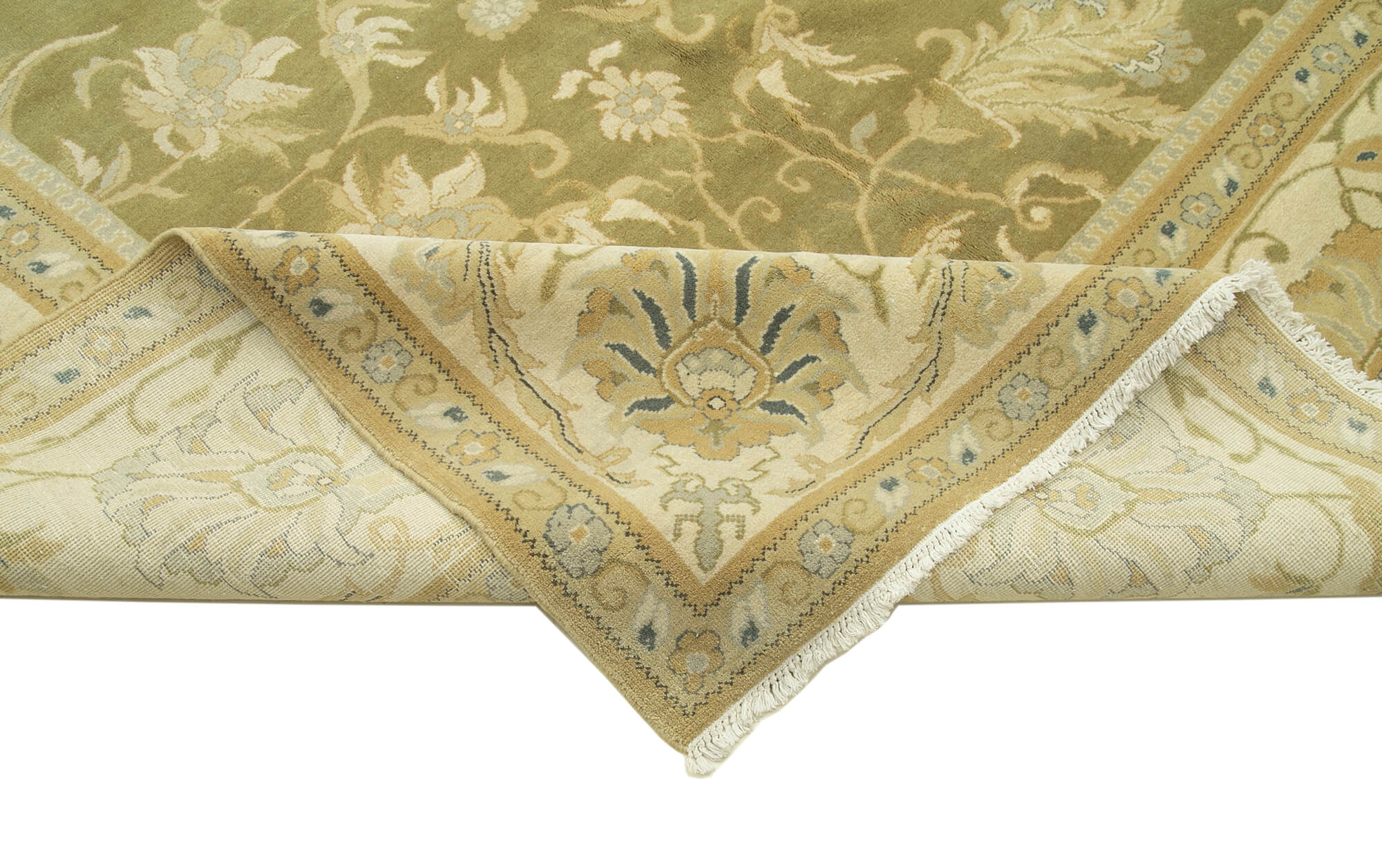 12x16 Beige Oushak Rug - 35921