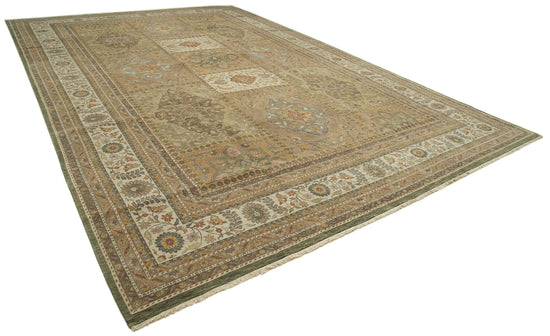 12x18 Beige Oushak Rug - 35925