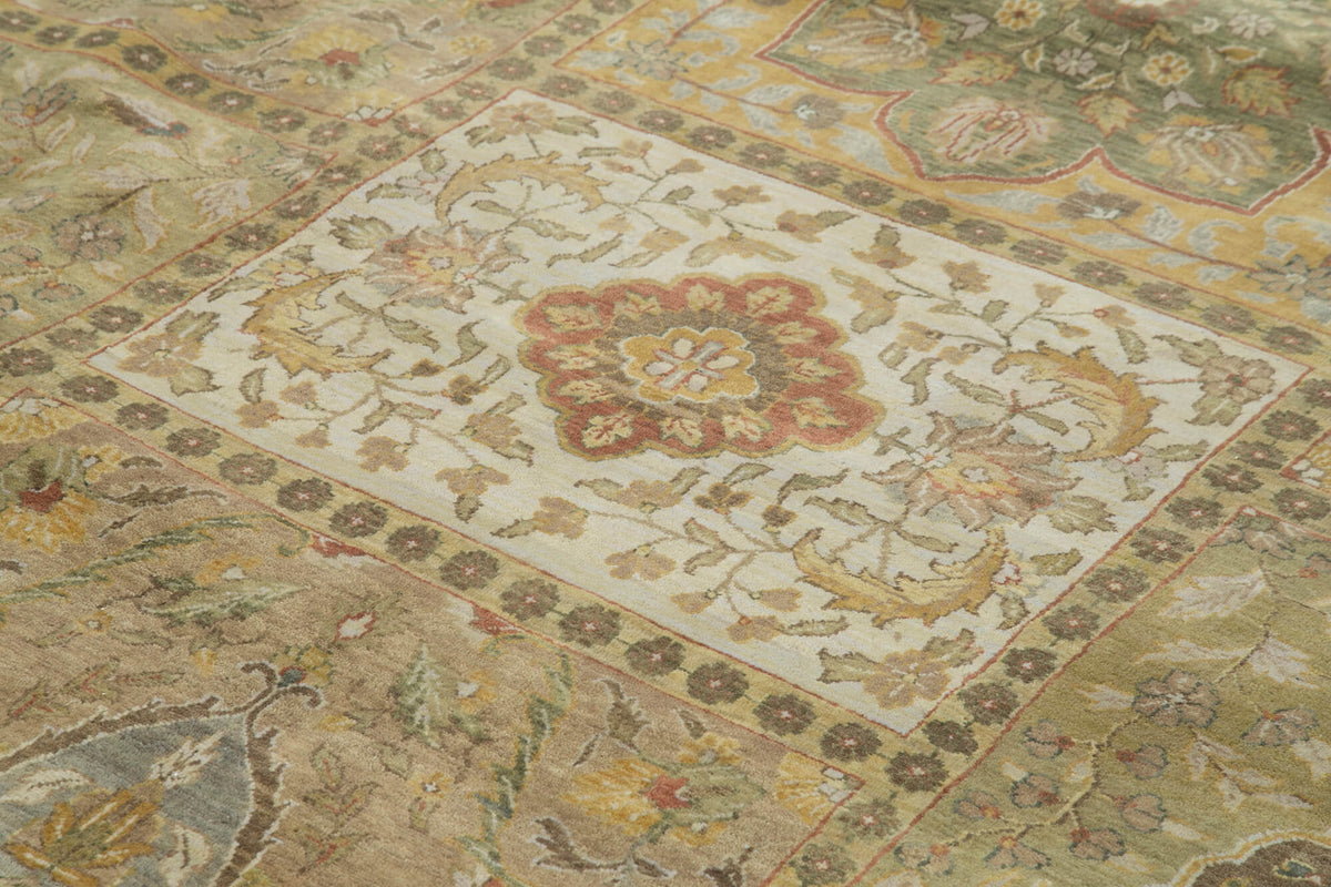 12x18 Beige Oushak Rug - 35925