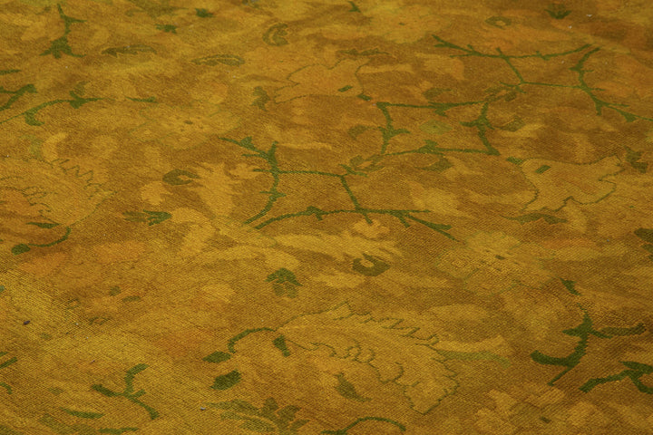 12x15 Yellow Oushak Rug - 35927