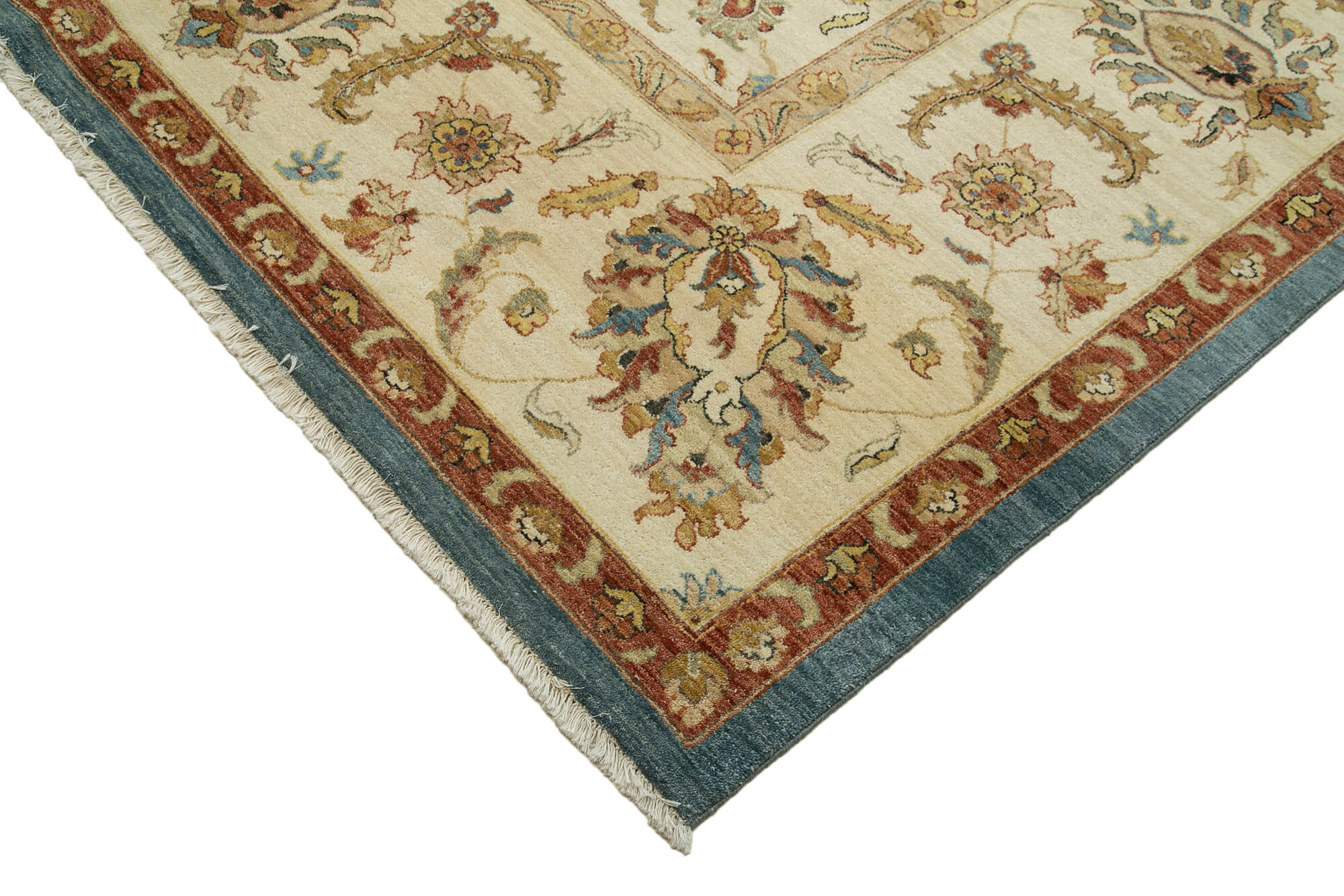 12x18 Hand-Knotted Wool Oushak Rug - 35929