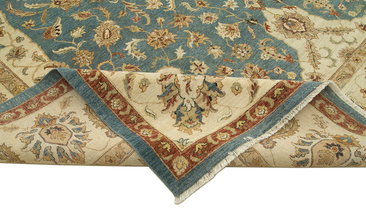 12x18 Hand-Knotted Wool Oushak Rug - 35929