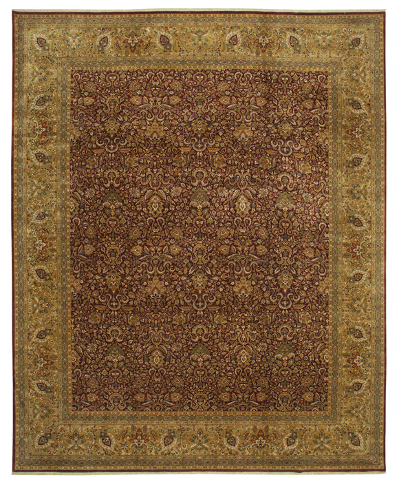 12x15 Red Oushak Rug - 35938