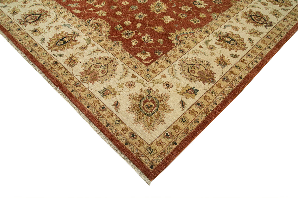 12x18 Beige Oushak Rug - 35940