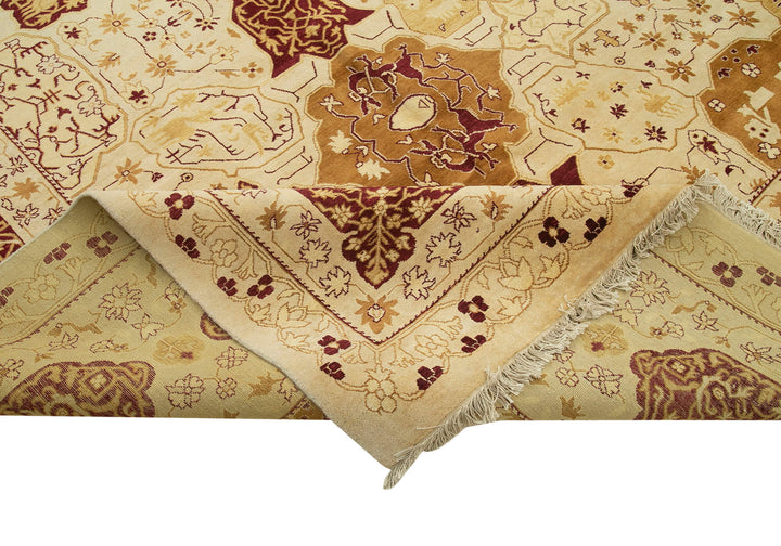 12x15 Beige Oushak Rug - 35947