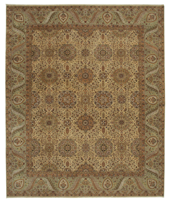 12x15 Beige Oushak Rug - 35951