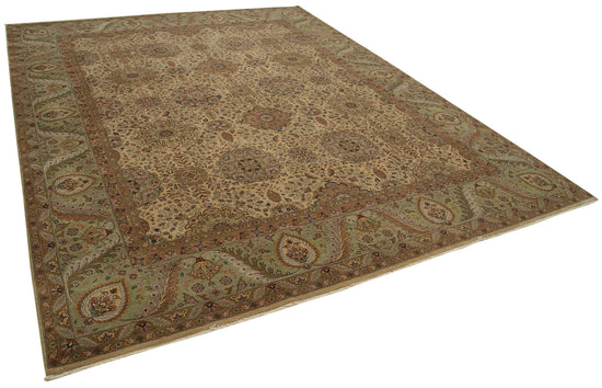 12x15 Beige Oushak Rug - 35951