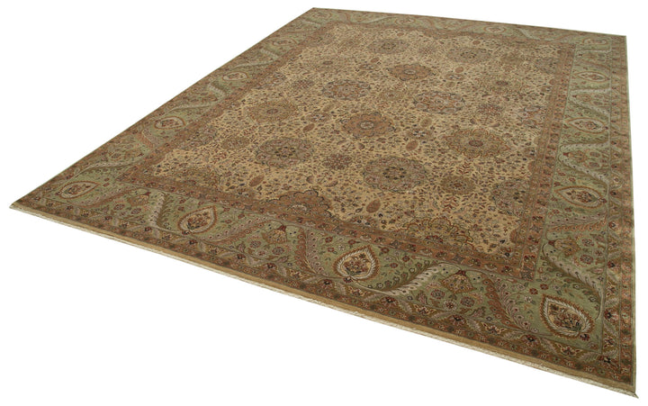 12x15 Beige Oushak Rug - 35951