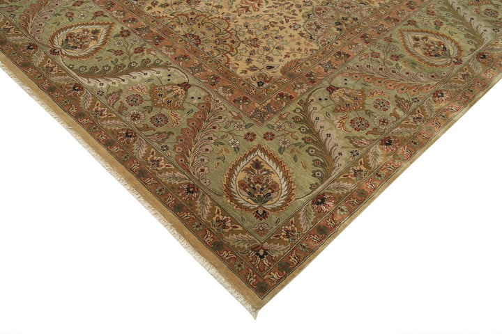 12x15 Beige Oushak Rug - 35951