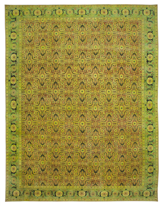14x18 Green Oushak Rug - 35953