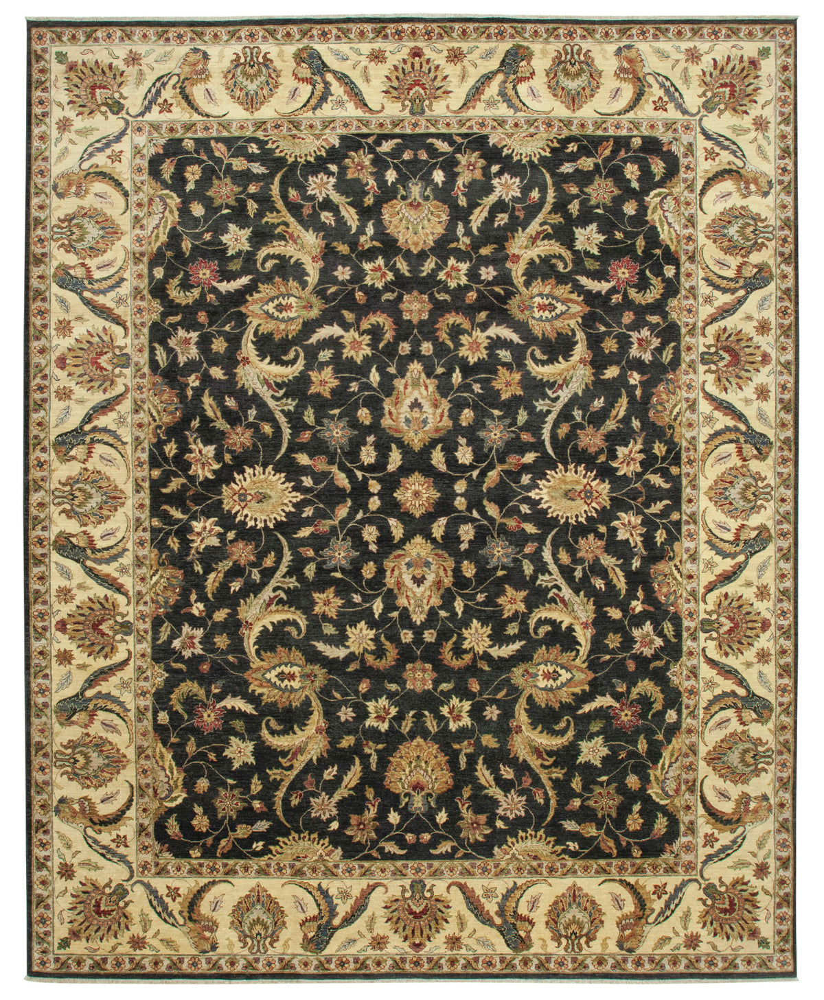 12x15 Beige Oushak Rug - 35955