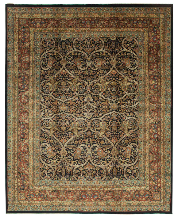 11x14 Multicolor Oushak Rug - 35962