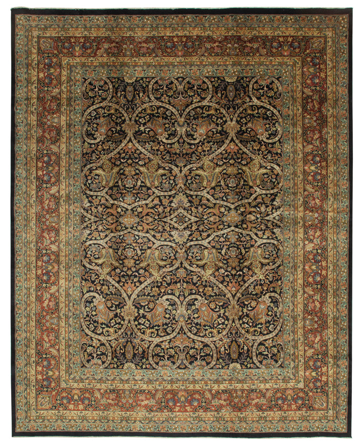 11x14 Multicolor Oushak Rug - 35962