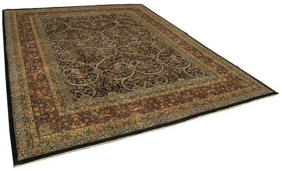 11x14 Multicolor Oushak Rug - 35962