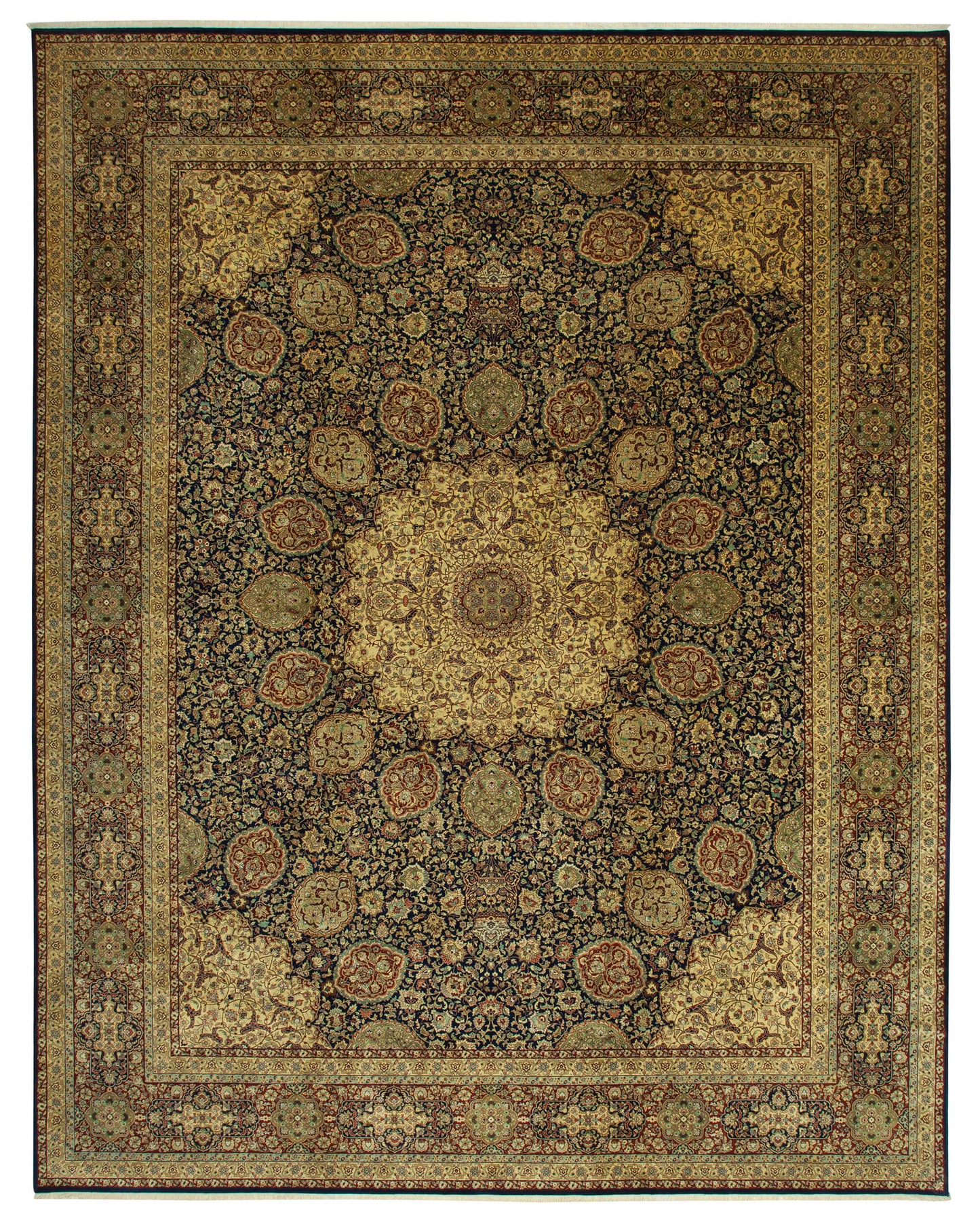 12x15 Multicolor Oushak Rug - 35965