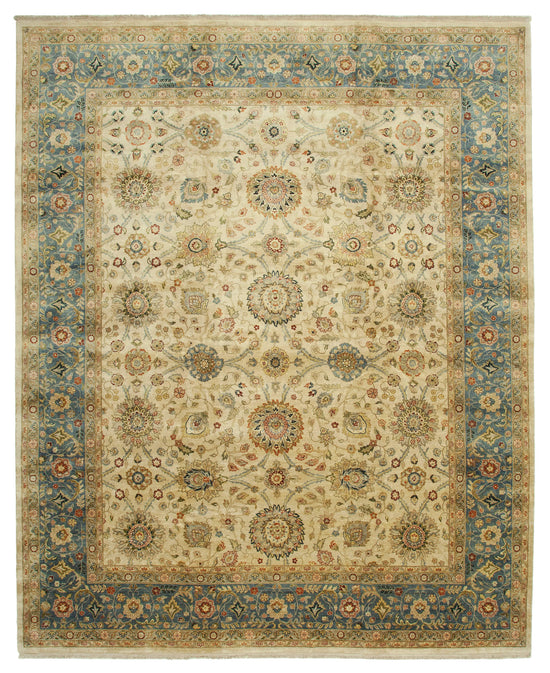 12x15 Beige Oushak Rug - 35971