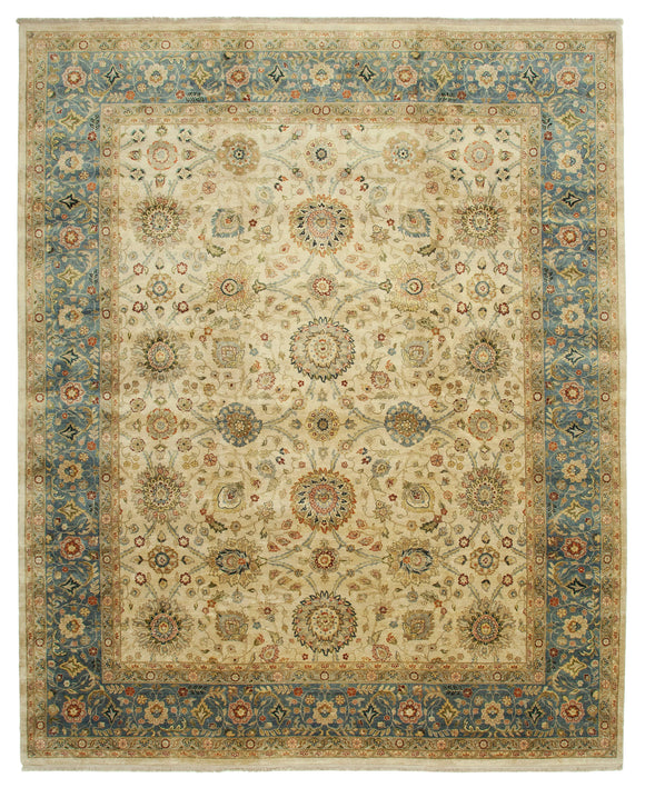 12x15 Beige Oushak Rug - 35971