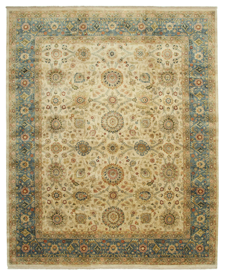 12x15 Beige Oushak Rug - 35971