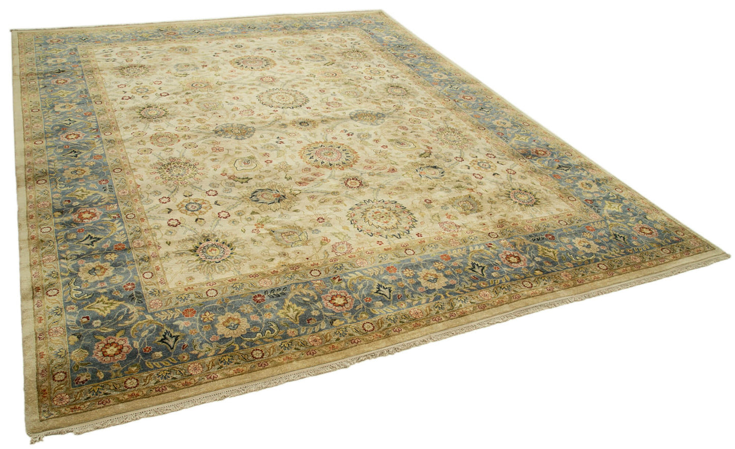 12x15 Beige Oushak Rug - 35971