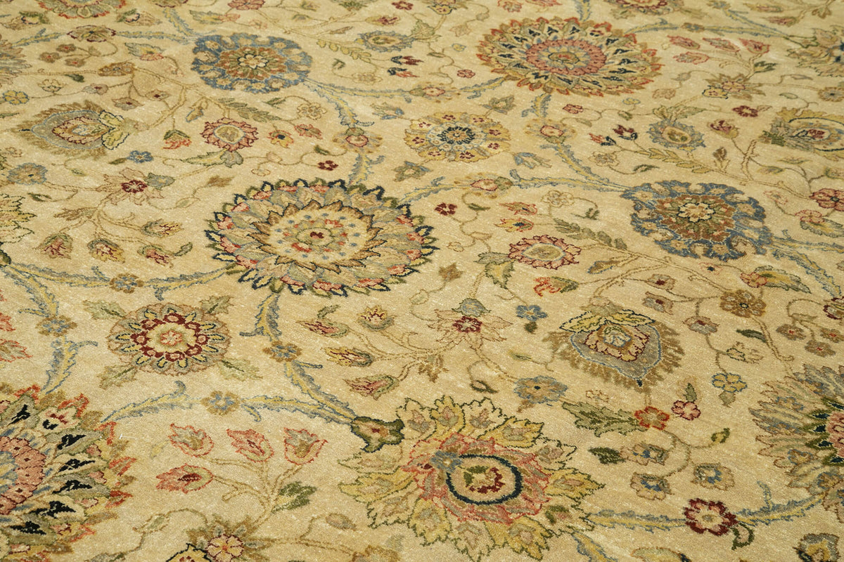 12x15 Beige Oushak Rug - 35971