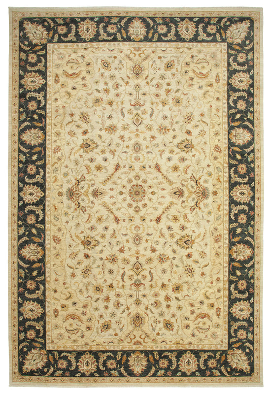12x18 Beige Oushak Rug - 35975