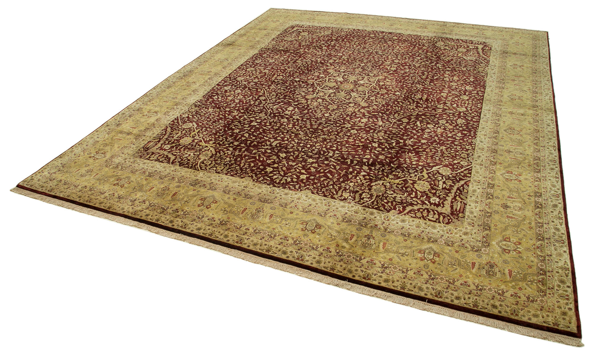 12x15 Red Oushak Rug - 35976