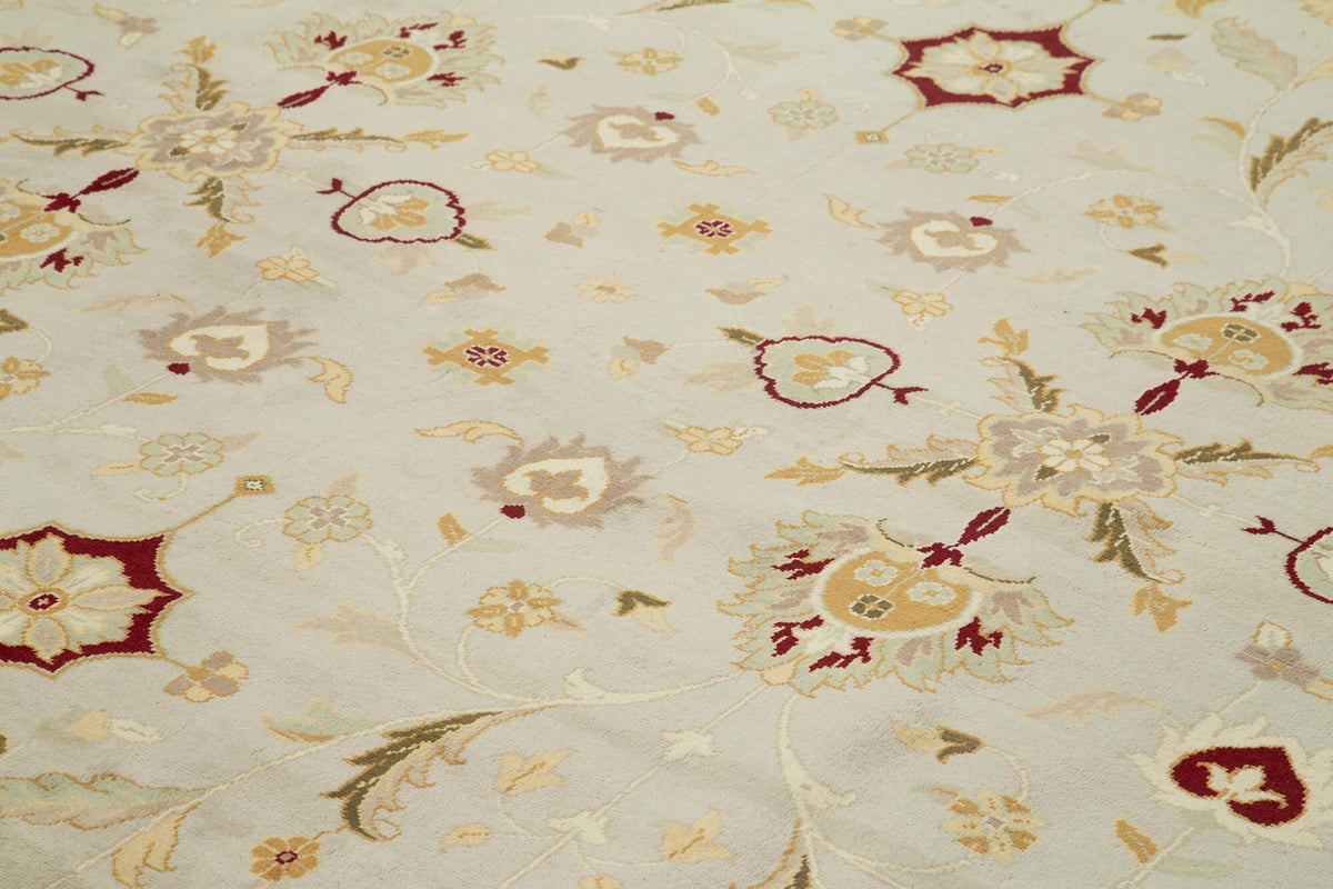 12x18 Beige Oushak Rug - 35979