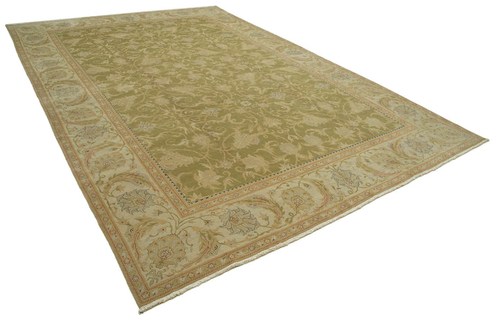 12x17 Beige Oushak Rug - 35980