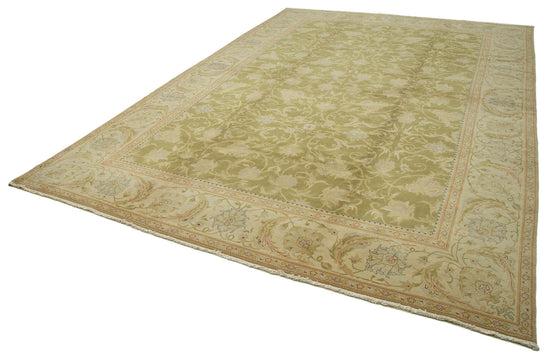 12x17 Beige Oushak Rug - 35980