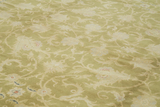 12x17 Beige Oushak Rug - 35980