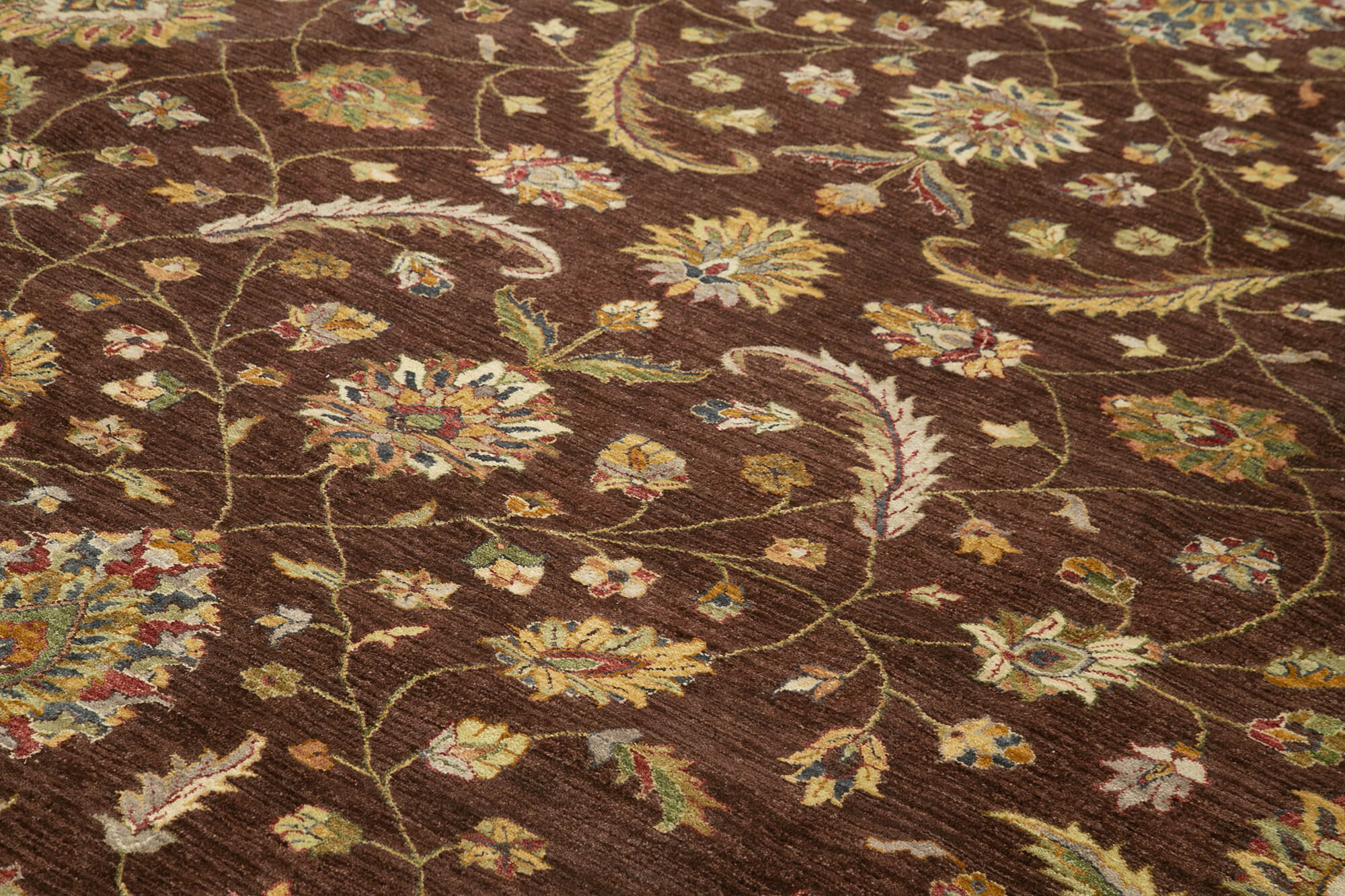12x15 Brown Oushak Rug - 35985