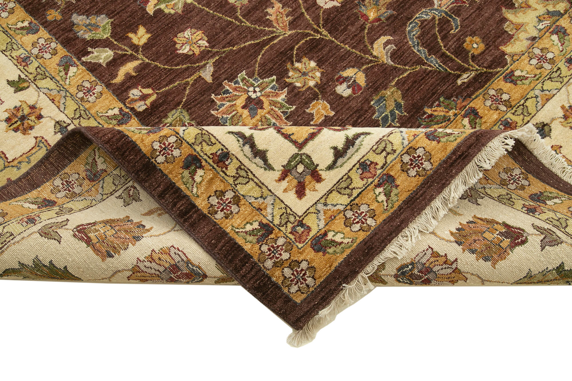 12x15 Brown Oushak Rug - 35985