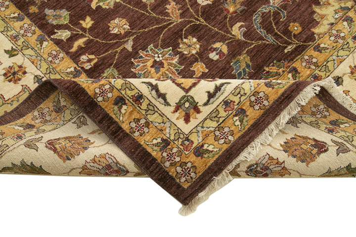 12x15 Brown Oushak Rug - 35985