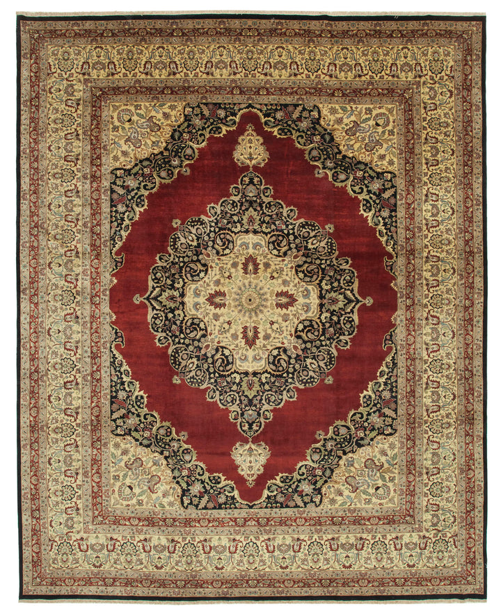 12x15 Beige Oushak Rug - 35989