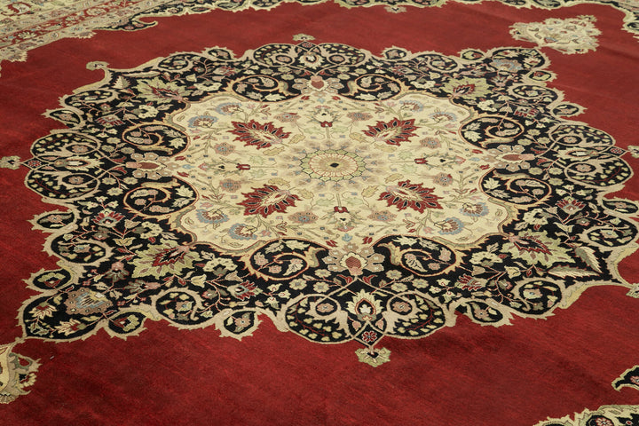 12x15 Beige Oushak Rug - 35989