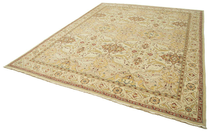 12x15 Beige Oushak Rug - 35991