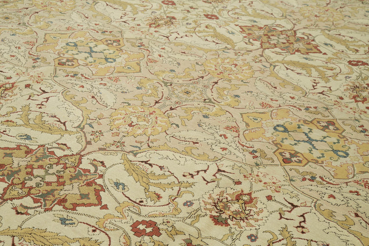 12x15 Beige Oushak Rug - 35991