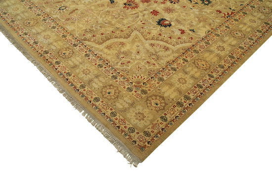 11x17 Beige Oushak Rug - 35993