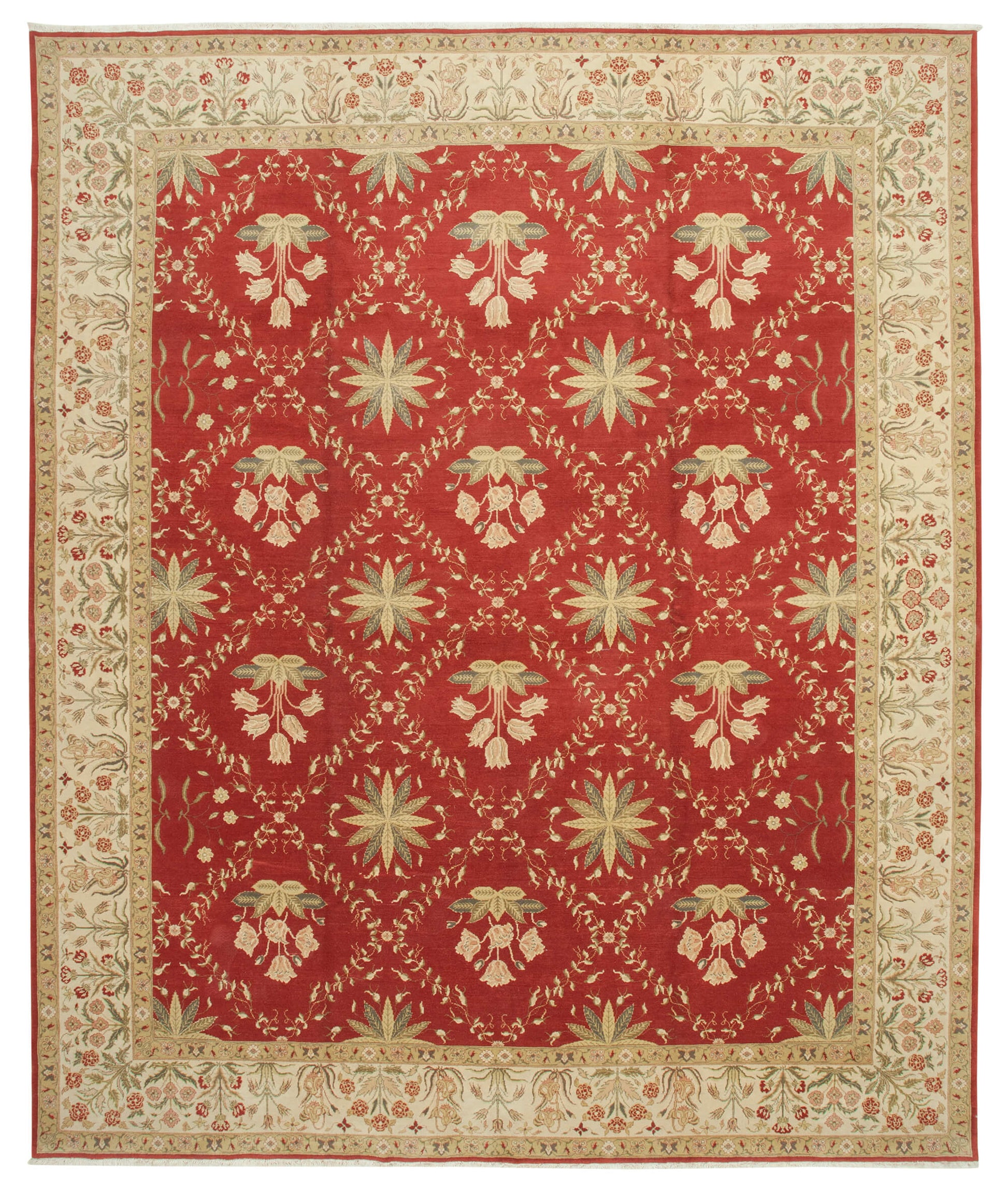 12x14 Red Oushak Rug - 35995