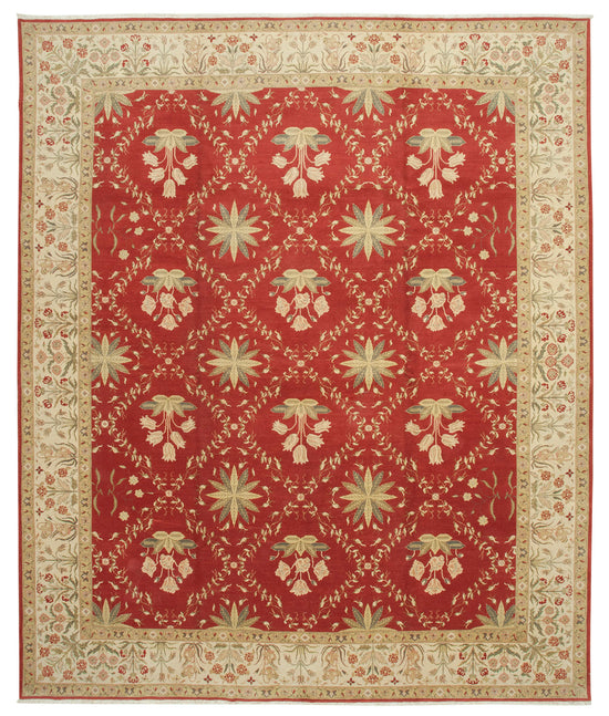 12x14 Red Oushak Rug - 35995