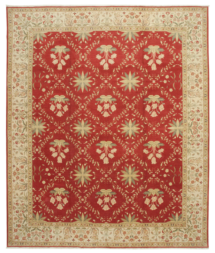 12x14 Red Oushak Rug - 35995