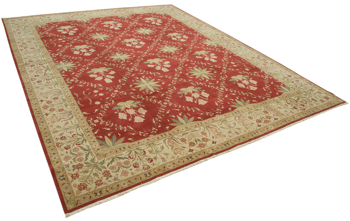 12x14 Red Oushak Rug - 35995