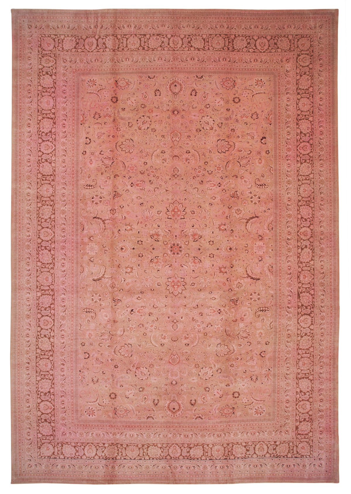 13x19 Pink Oushak Rug - 35998