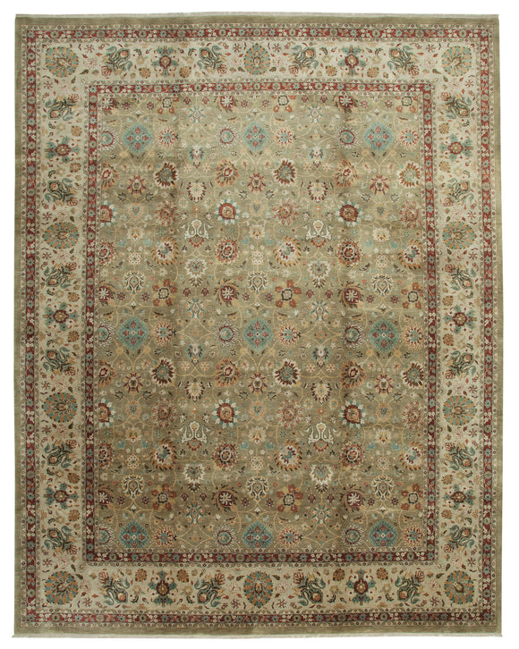 12x15 Brown Oushak Rug - 36000