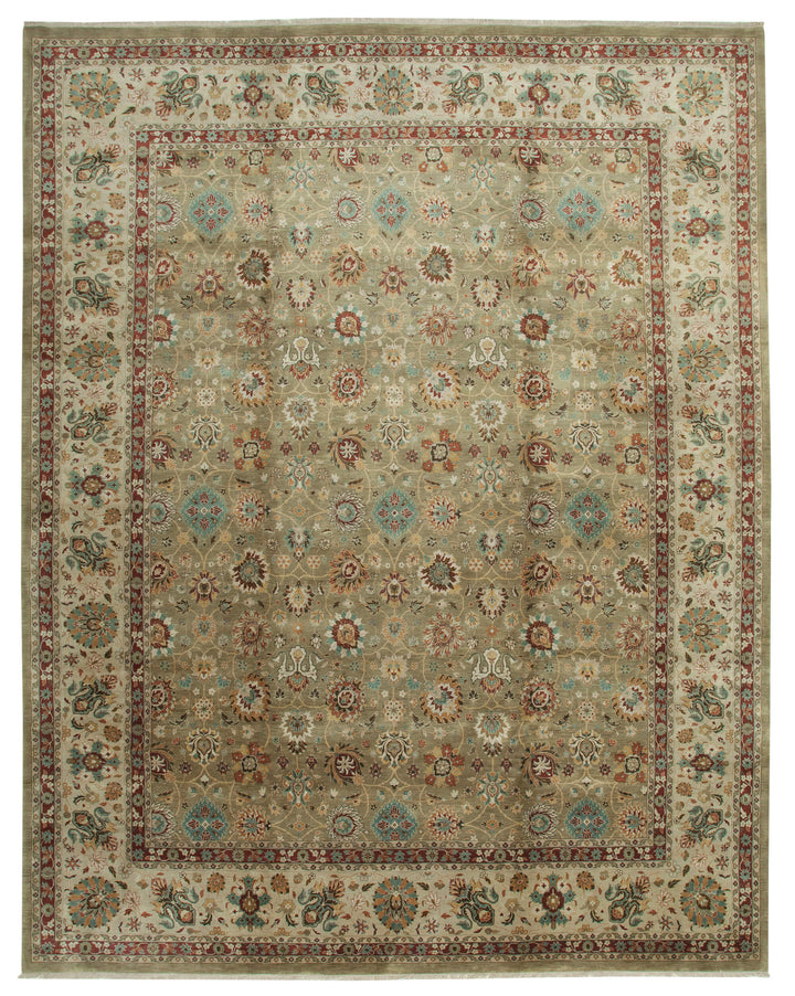 12x15 Brown Oushak Rug - 36000