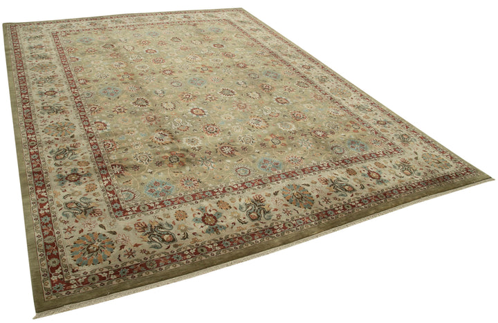 12x15 Brown Oushak Rug - 36000