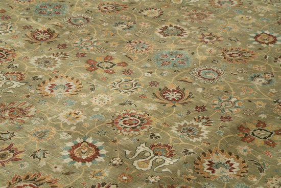 12x15 Brown Oushak Rug - 36000