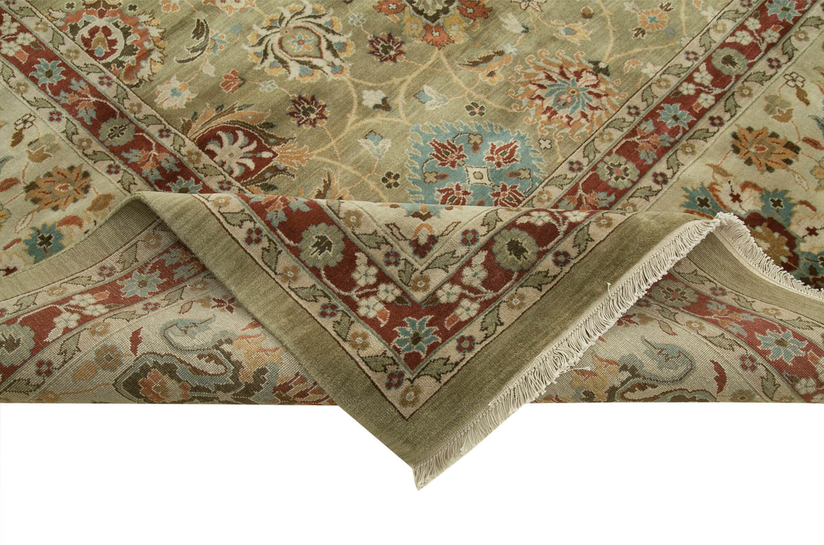 12x15 Brown Oushak Rug - 36000